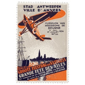 Fête aérienne à Anvers 1934