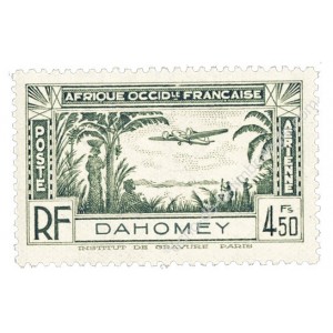 Dahomey - La Poste Aérienne complète 